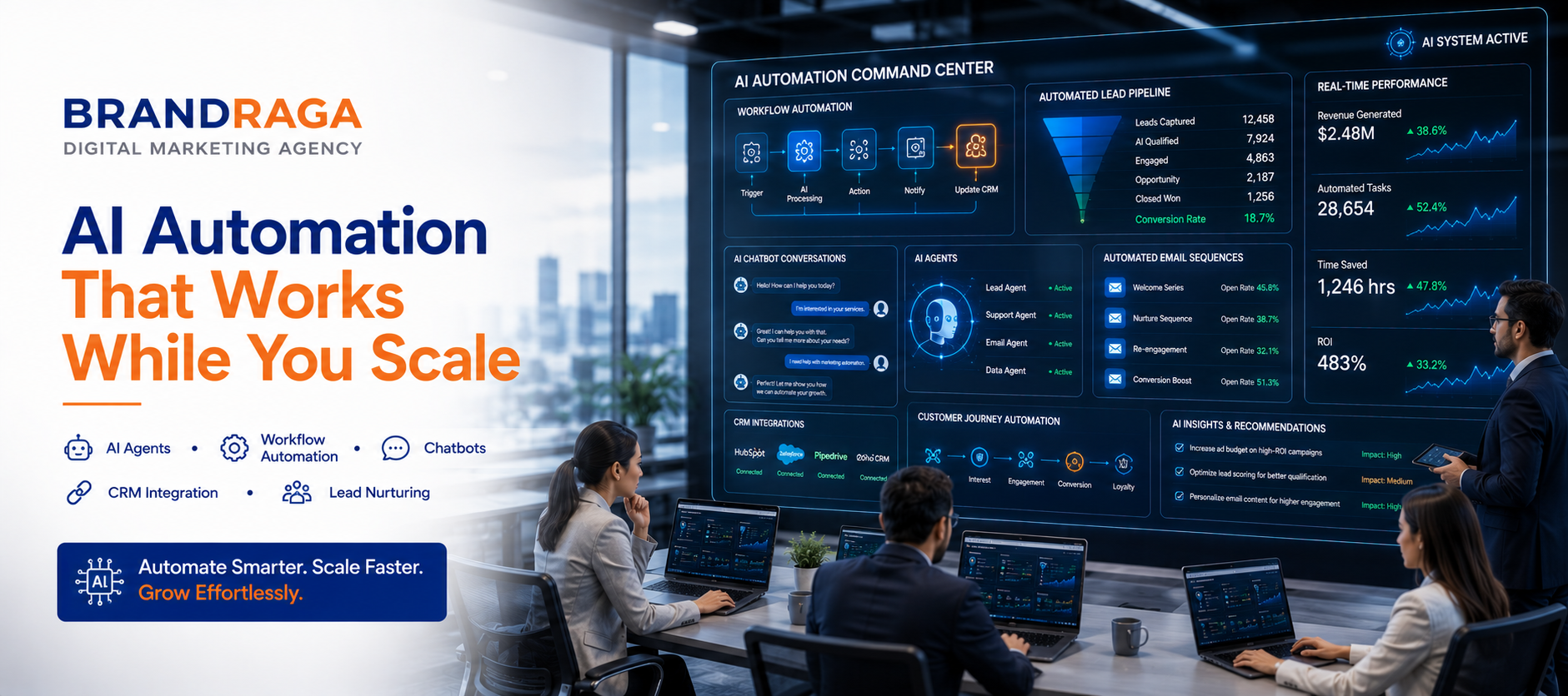 AI Automation Solutions by Brand Raga
